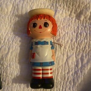 Vintage raggedy Ann light